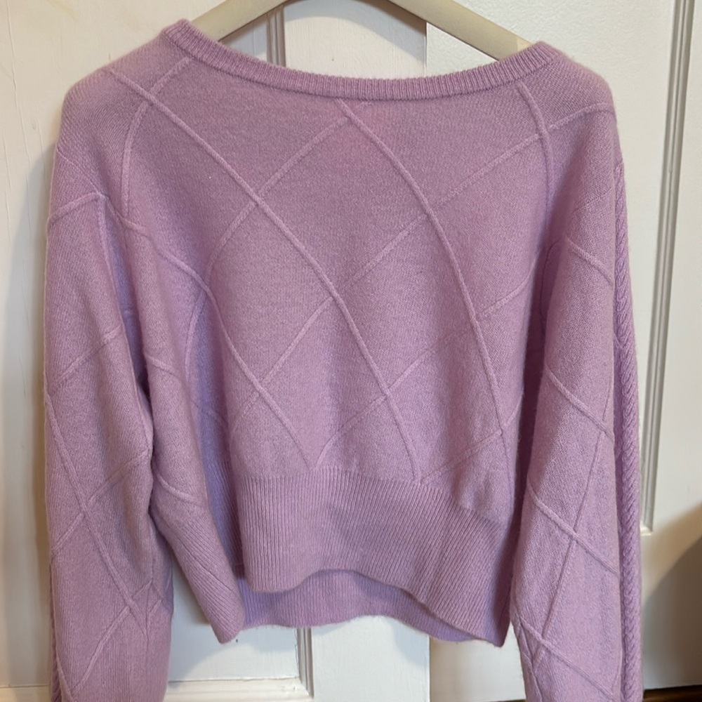 Crush cashmere sweater